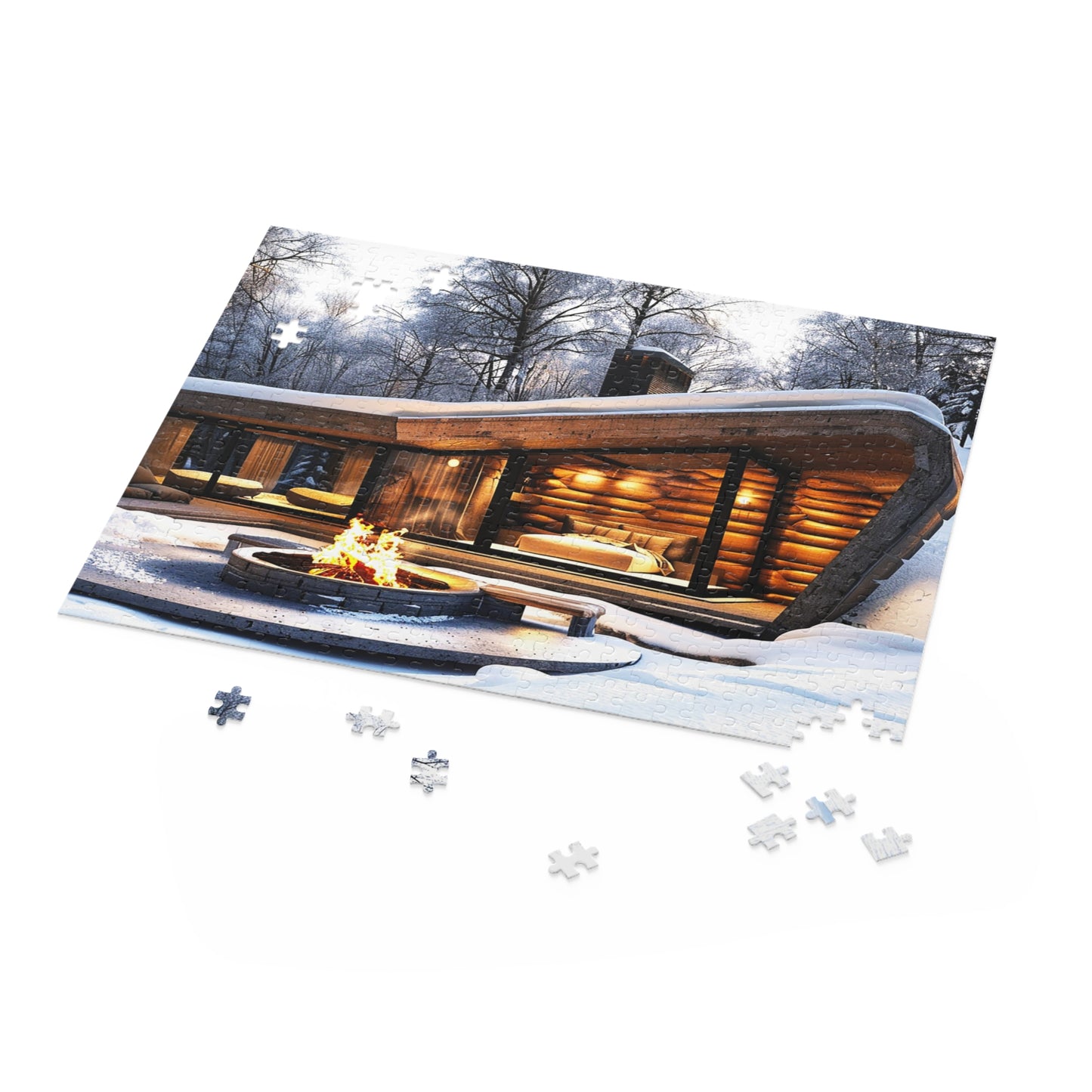 COZY WINTER RETREAT - Puzzle