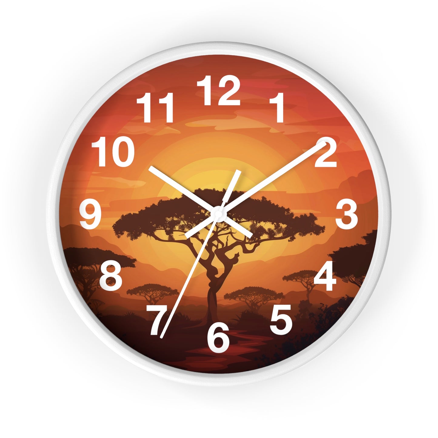 AFRICA TREE - Wall Clock