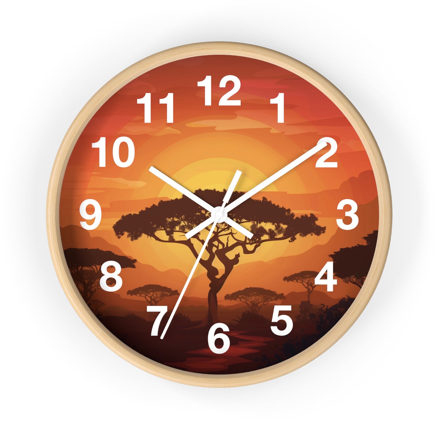 AFRICA TREE - Wall Clock