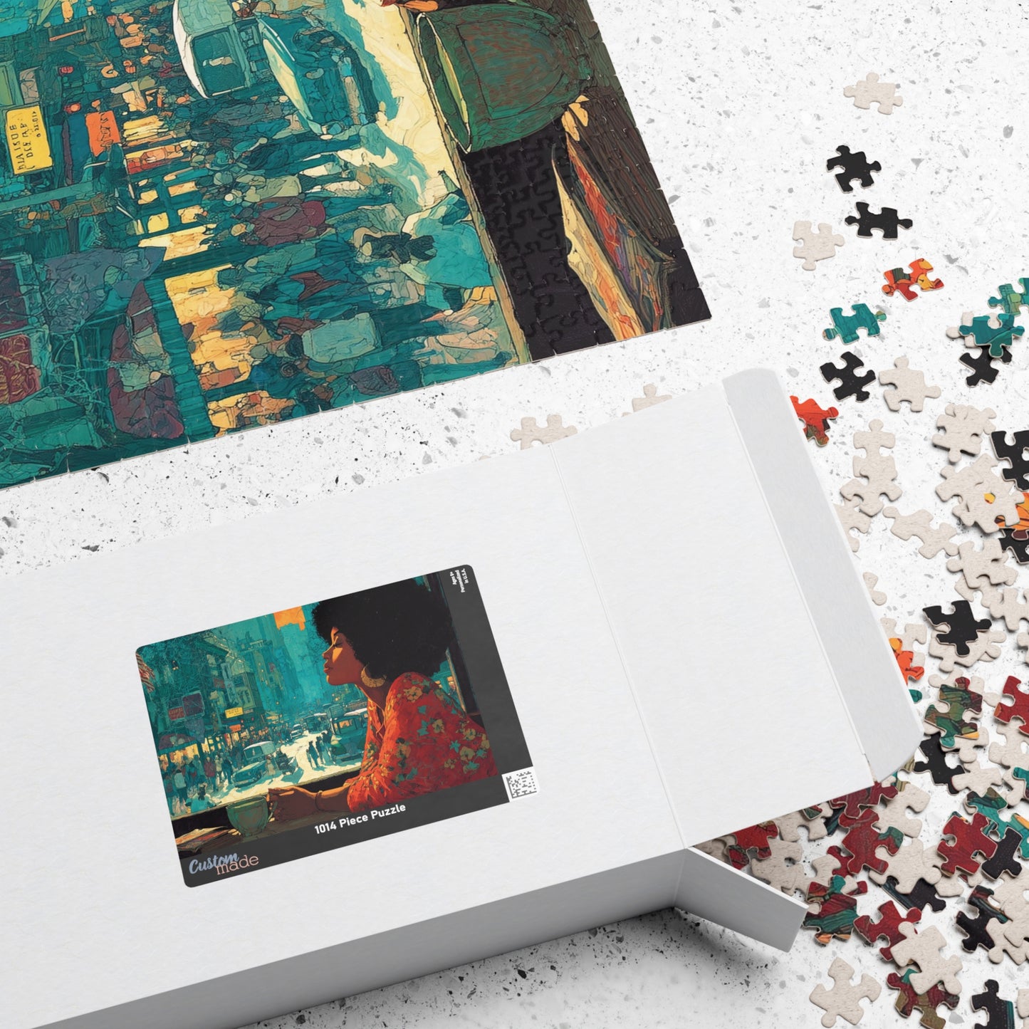 STILLNESS ABOVE THE CITY Puzzle