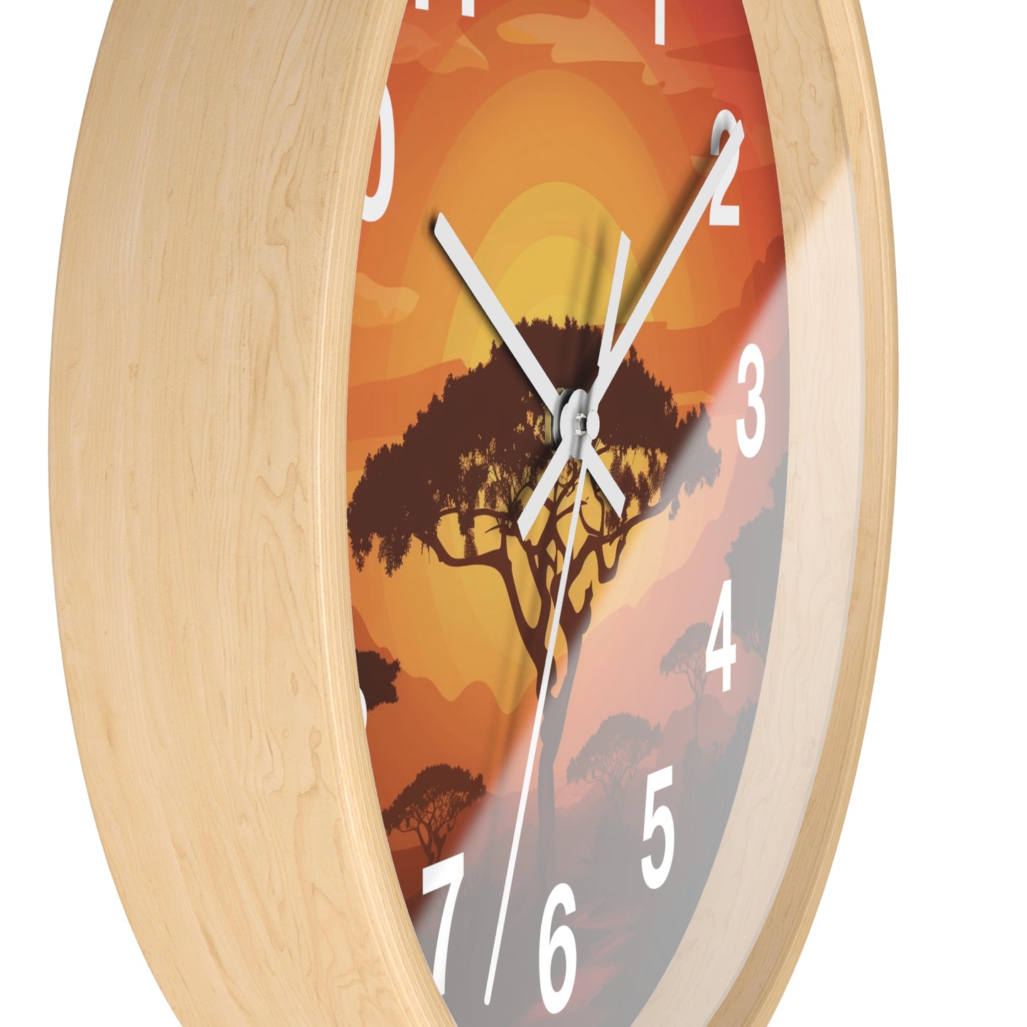 AFRICA TREE - Wall Clock
