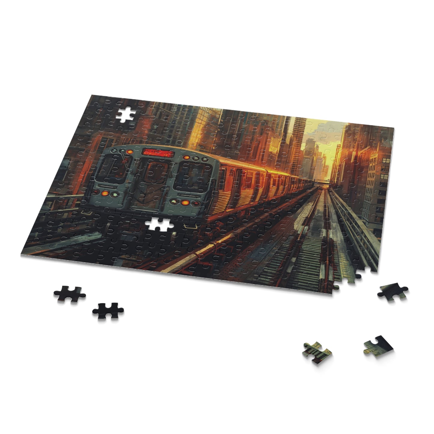 CHICAGO L TRAIN - Puzzle