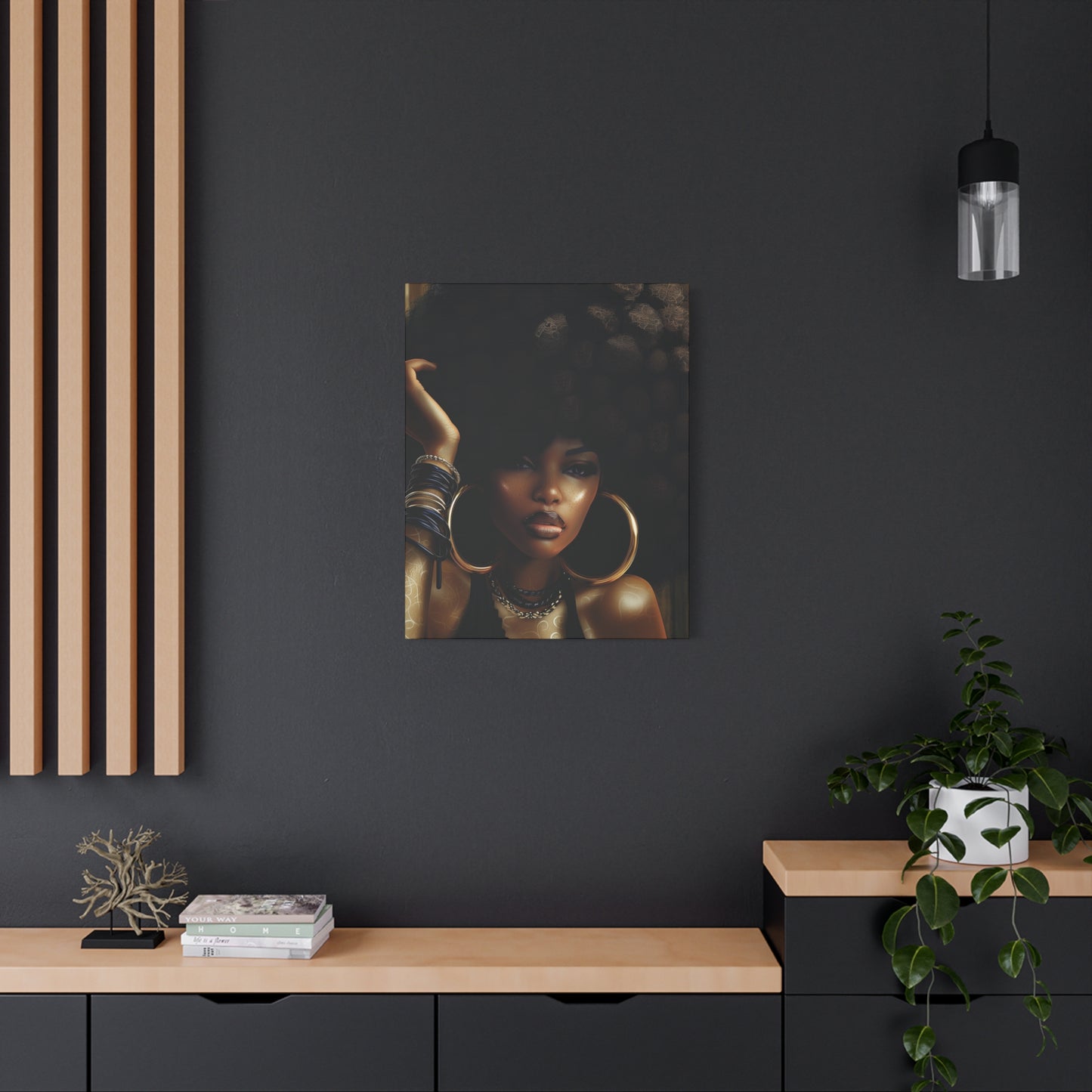 CROWNED IN POWER - Canvas
