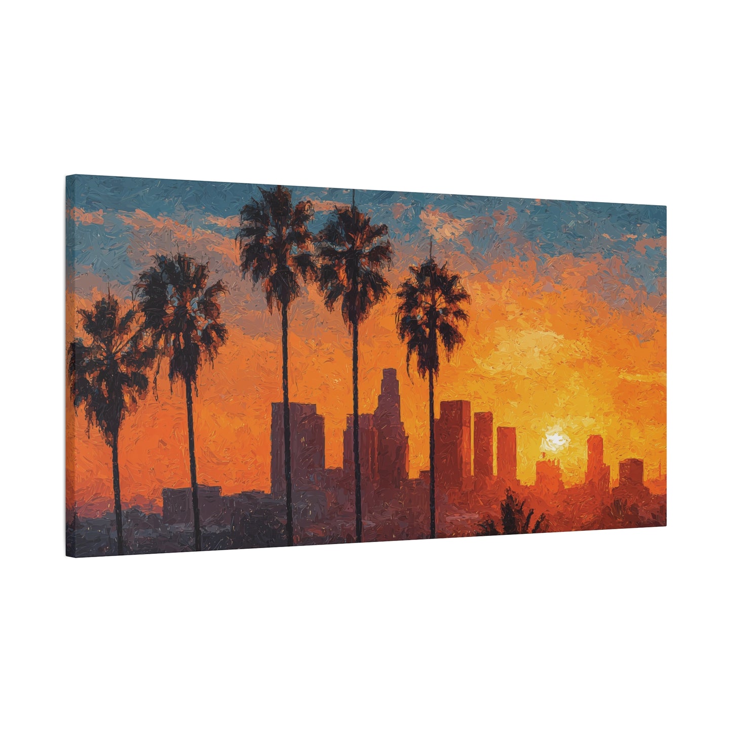 GOLDEN HOUR IN LA - Canvas