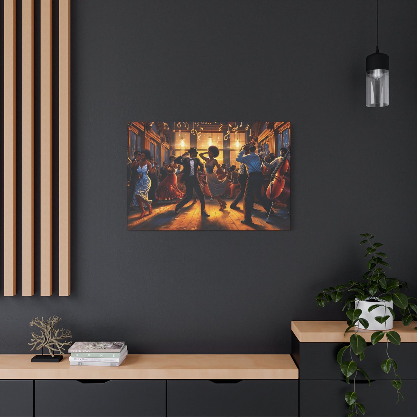 JAZZ & MOONLIGHT - Canvas