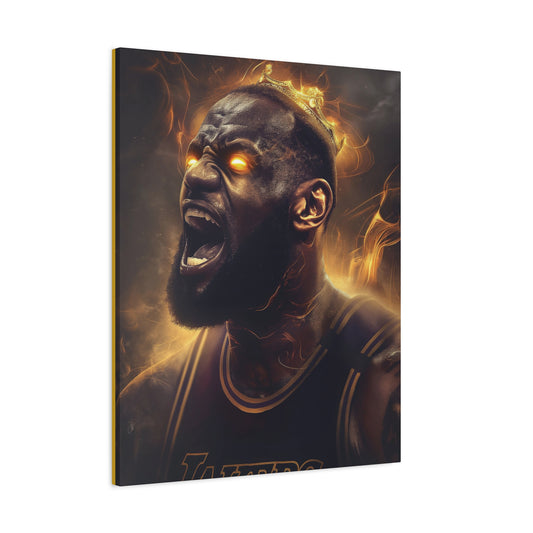 KING JAMES - Canvas