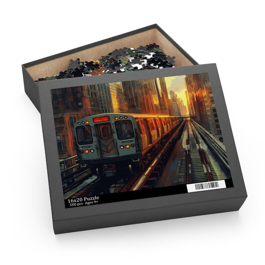 CHICAGO L TRAIN - Puzzle