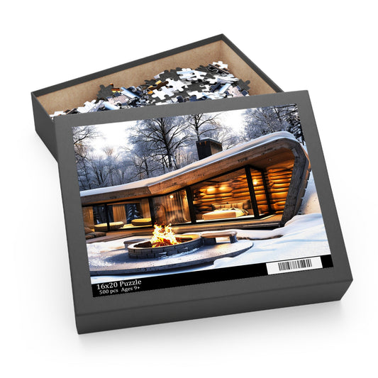 COZY WINTER RETREAT - Puzzle