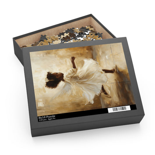 BLACK ANGEL RUNNING - Puzzle
