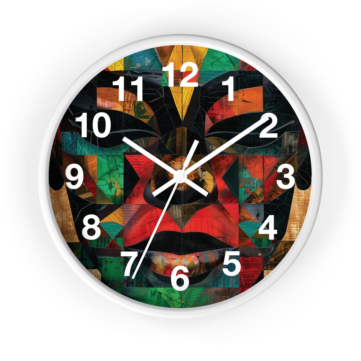 AFRICAN MASK Vol 1 - Wall Clock
