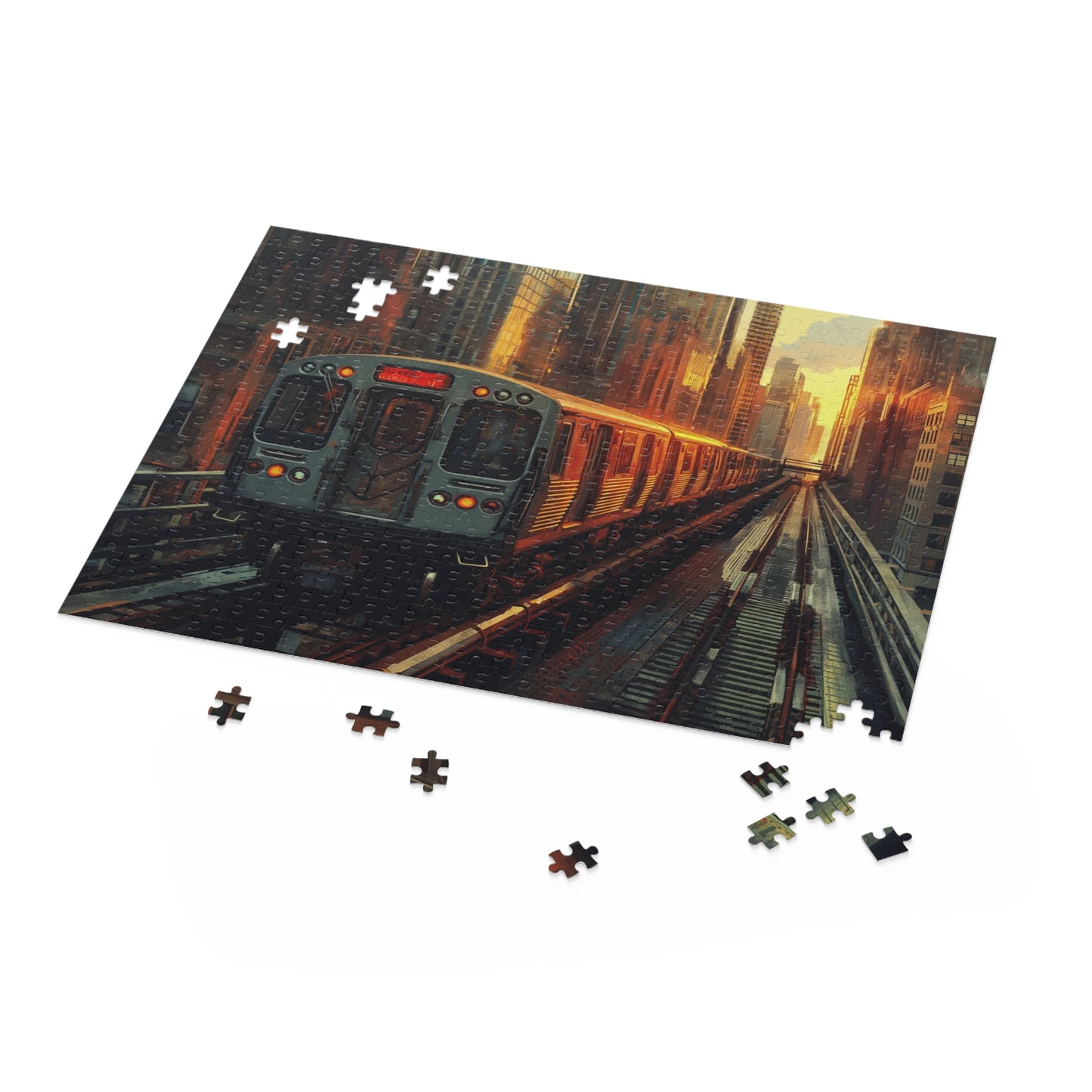 CHICAGO L TRAIN - Puzzle