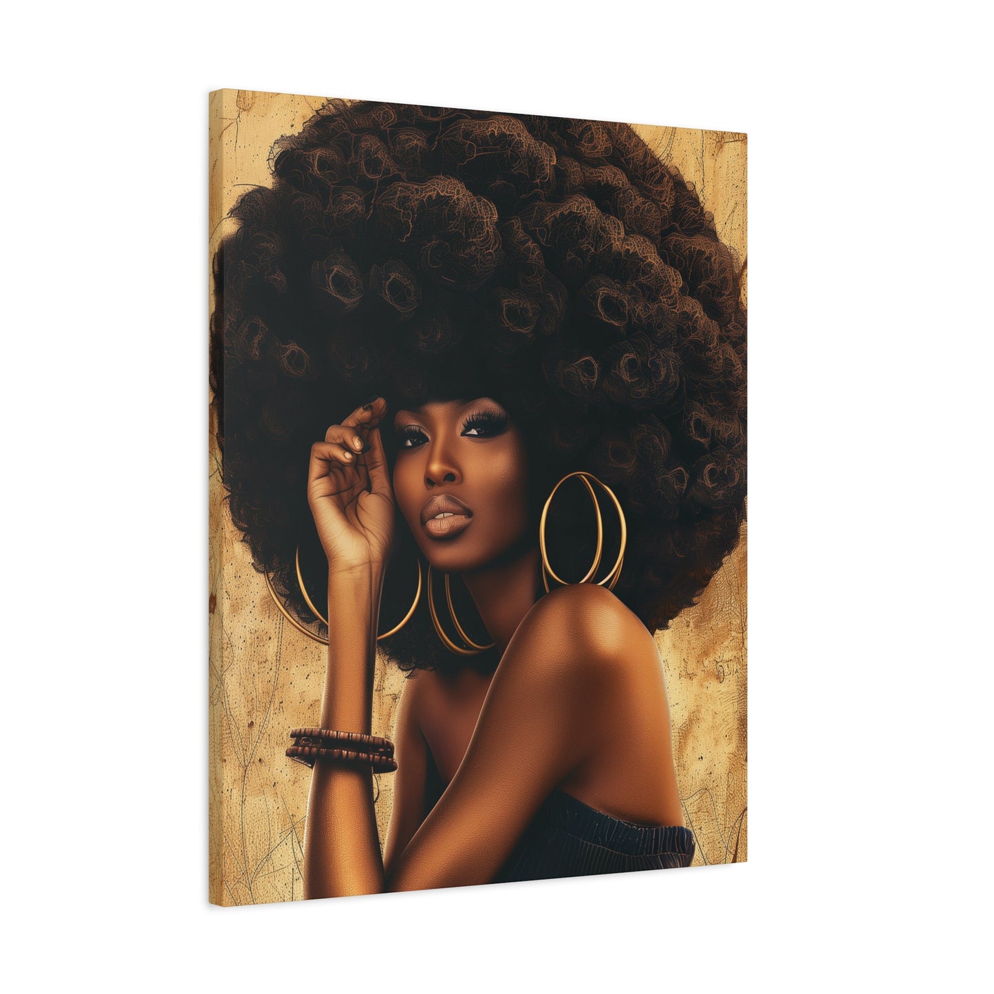 GOLDEN RADIANCE - Canvas