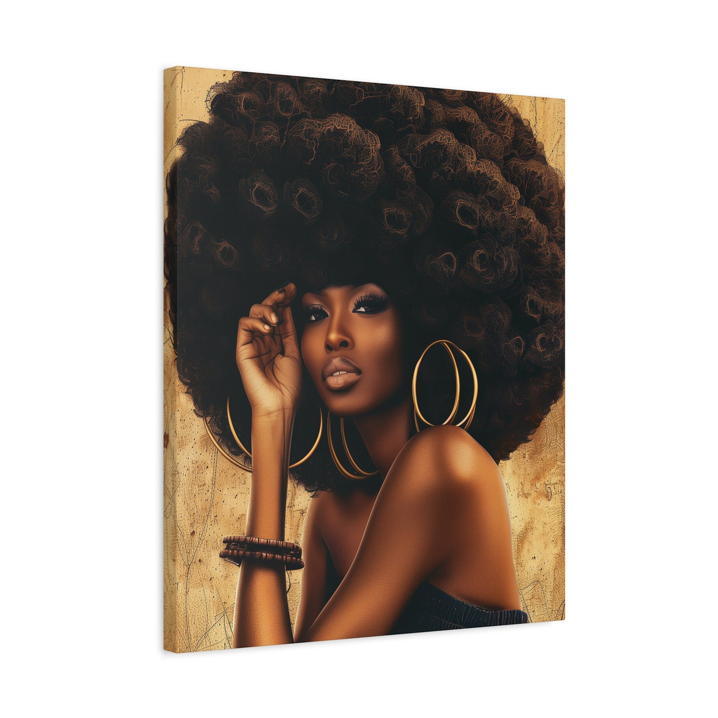 GOLDEN RADIANCE - Canvas