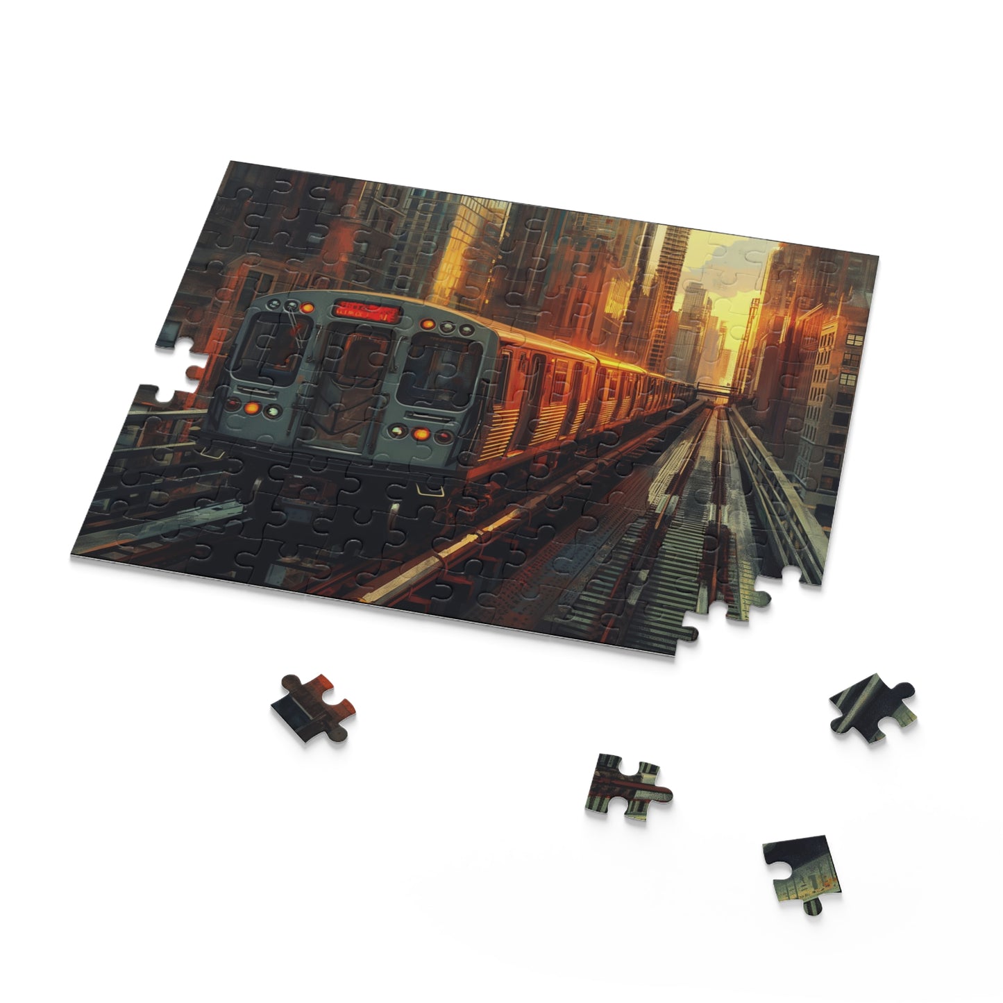 CHICAGO L TRAIN - Puzzle