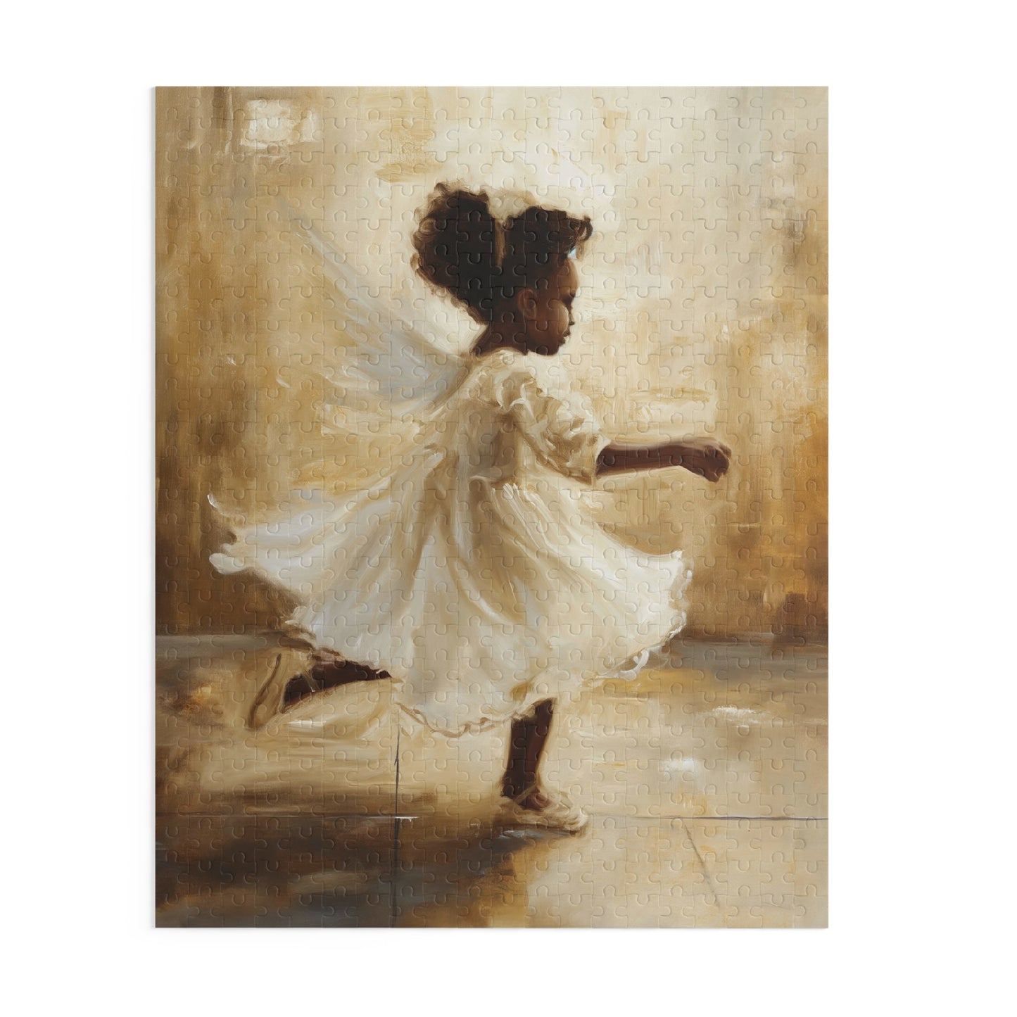 BLACK ANGEL RUNNING - Puzzle