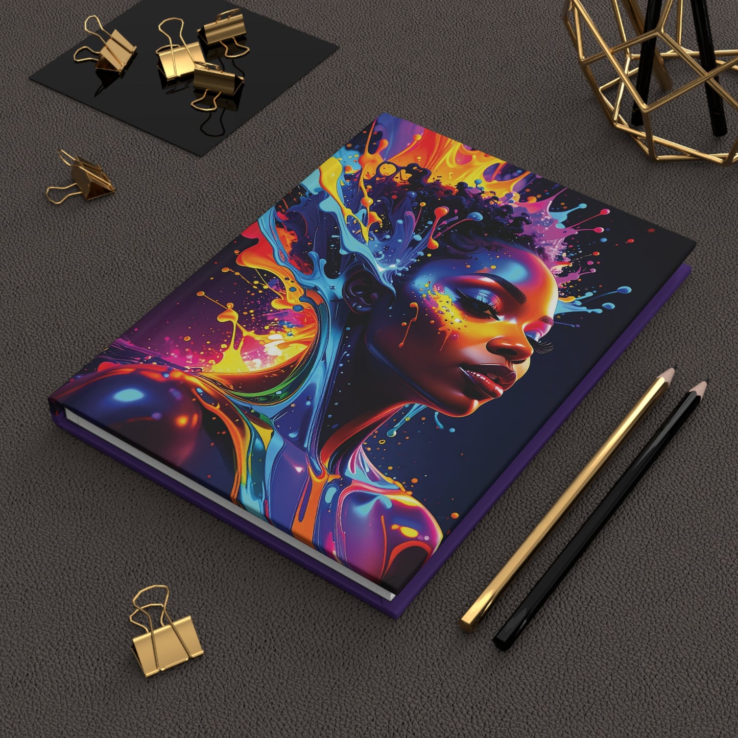 COLOR SPLASH Hardcover Journal
