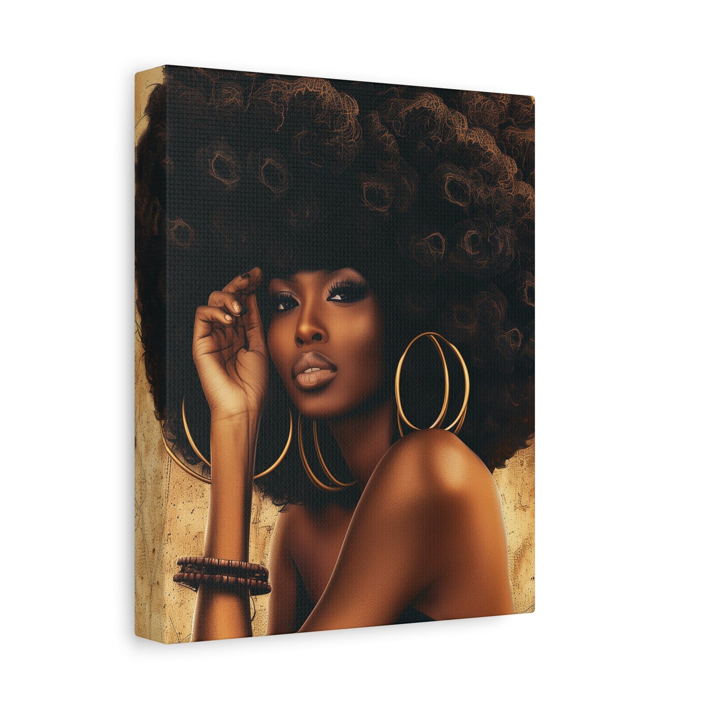 GOLDEN RADIANCE - Canvas