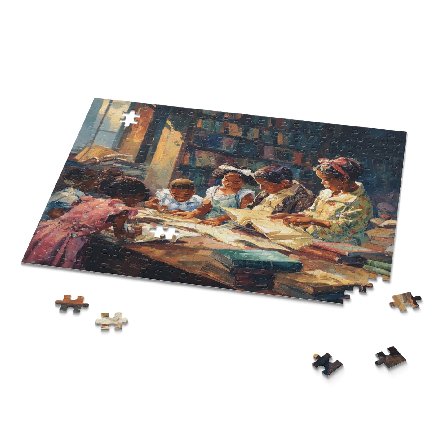 THE LIBRARY OF TOMRW - Puzzle