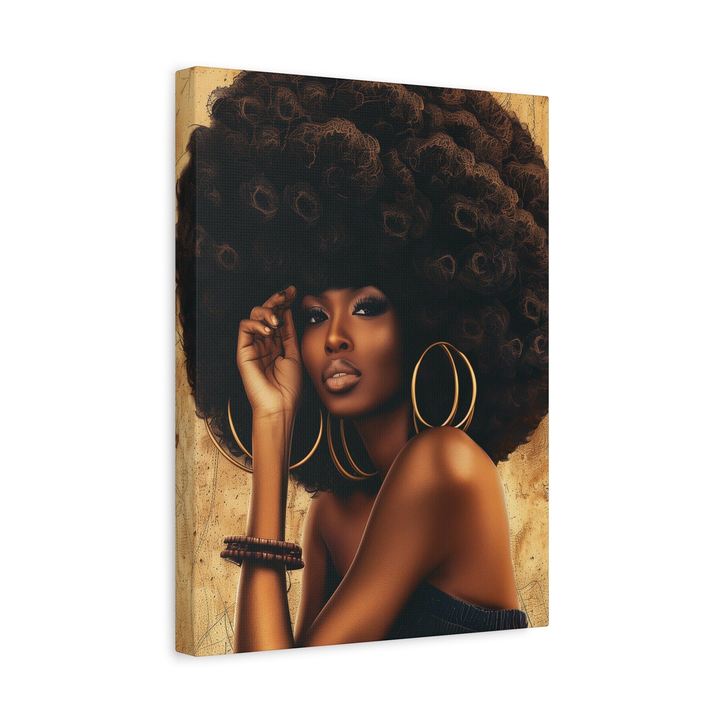 GOLDEN RADIANCE - Canvas