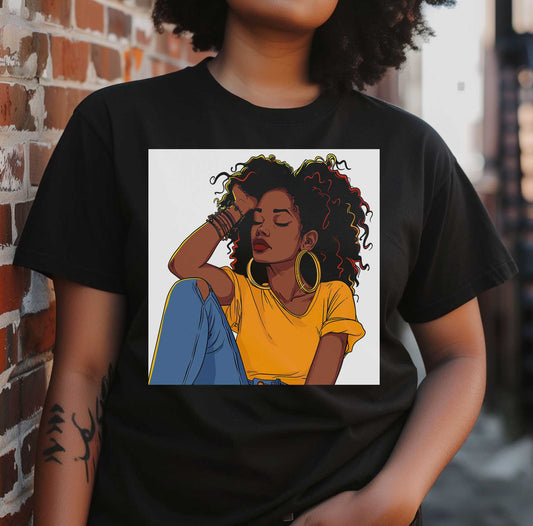 CURLS & CHILL Unisex T-Shirt