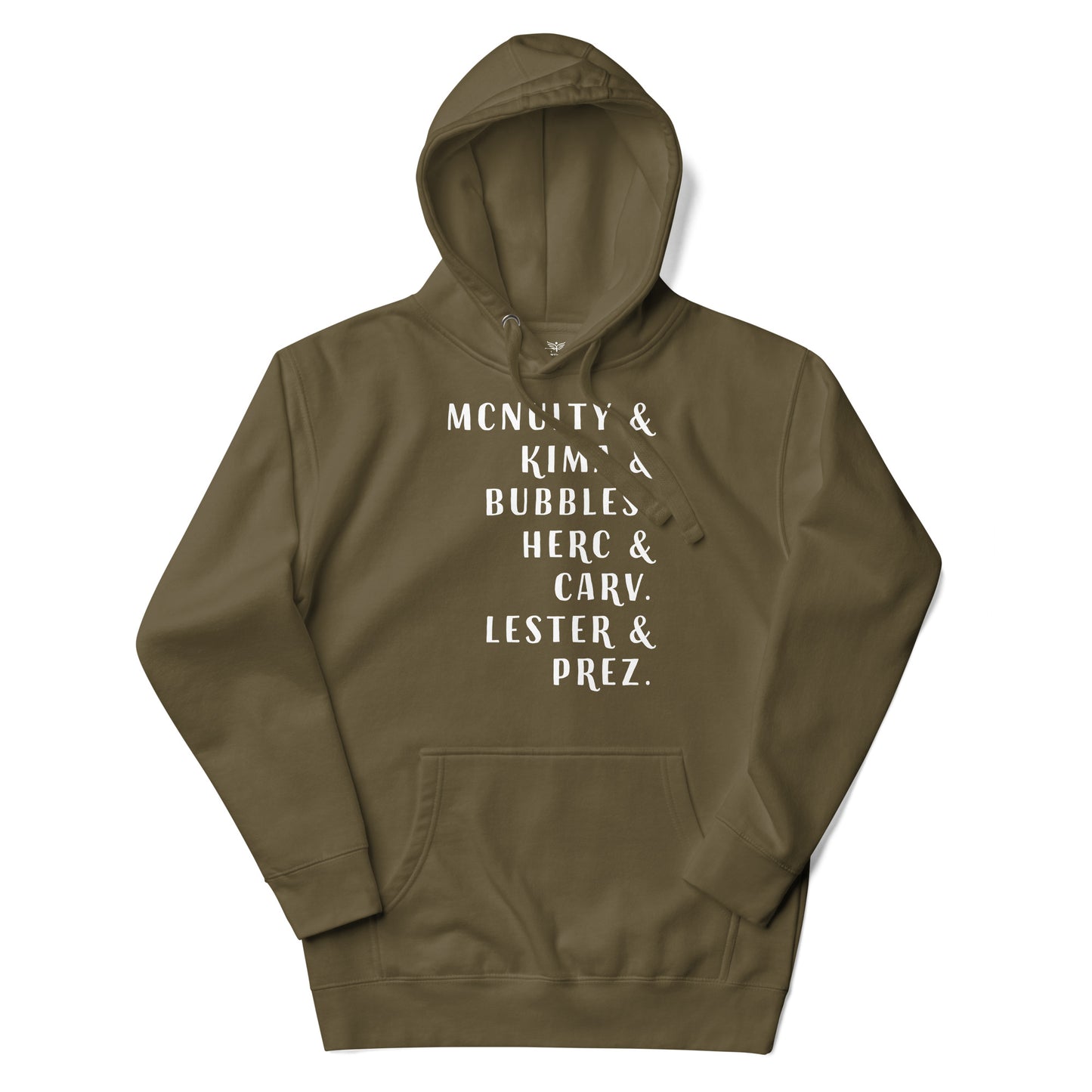MCNULTY KIMA BUBBLES HERC CARV LESTER PREZ - Unisex Hoodie