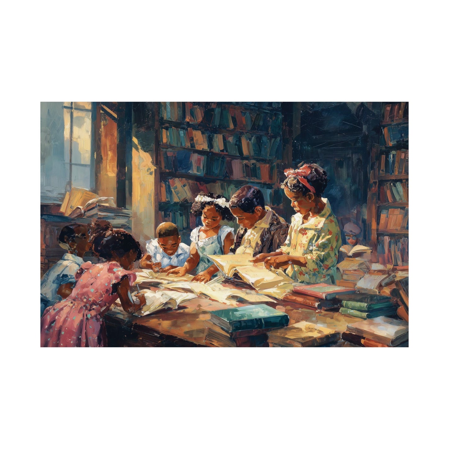 THE LIBRARY OF TOMRW - Prints