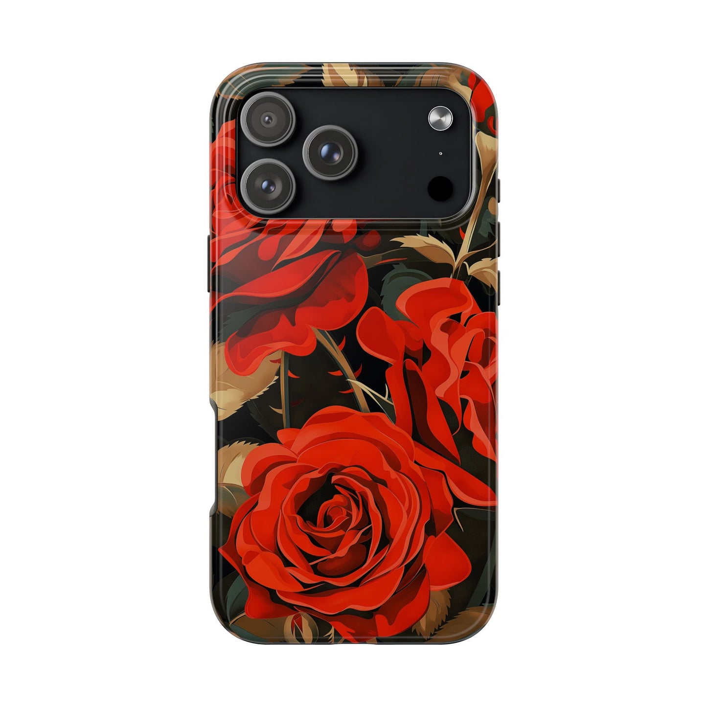 Rose Garden Tough Phone Case Protective Floral Cell Phone Cover