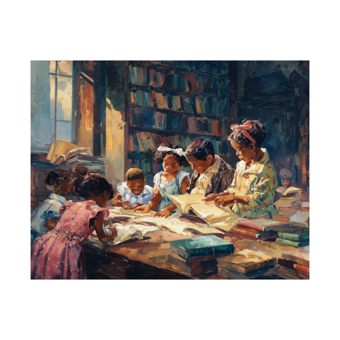 THE LIBRARY OF TOMRW - Prints