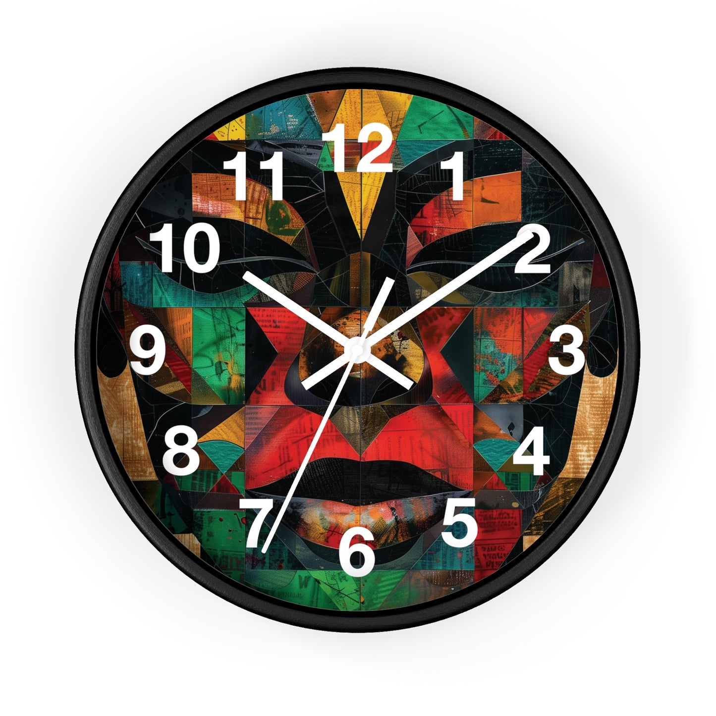AFRICAN MASK Vol 1 - Wall Clock