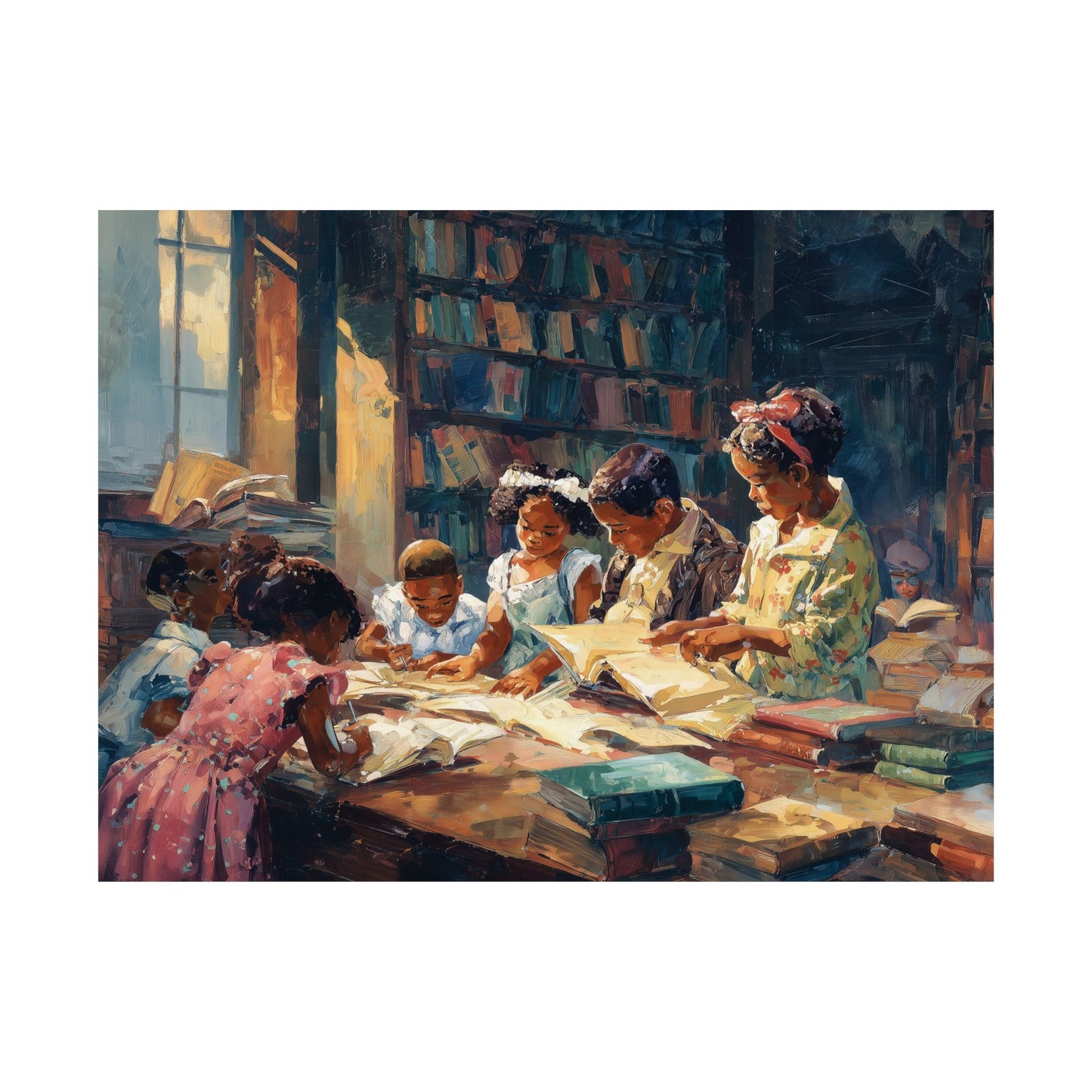 THE LIBRARY OF TOMRW - Prints