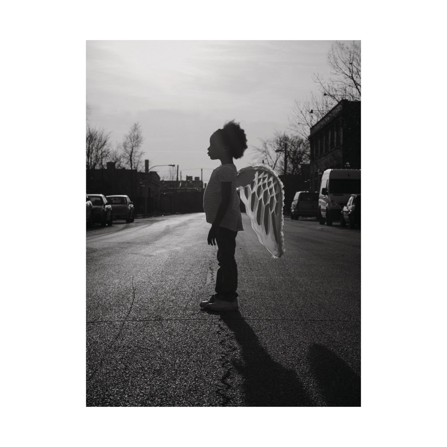 BLACK ANGEL Photography Print