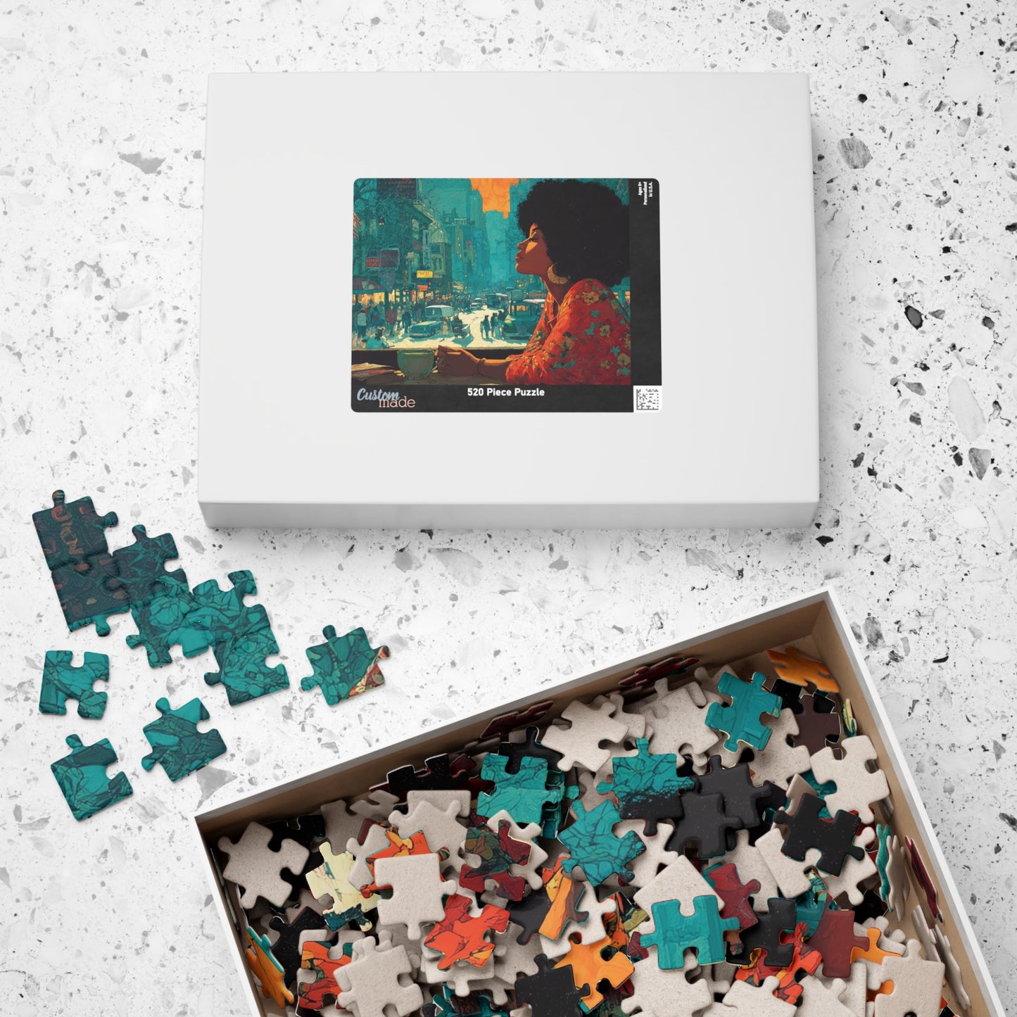 STILLNESS ABOVE THE CITY Puzzle