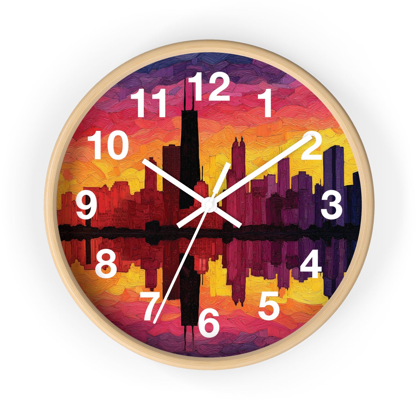 CHICAGO SKYLINE - Wall Clock
