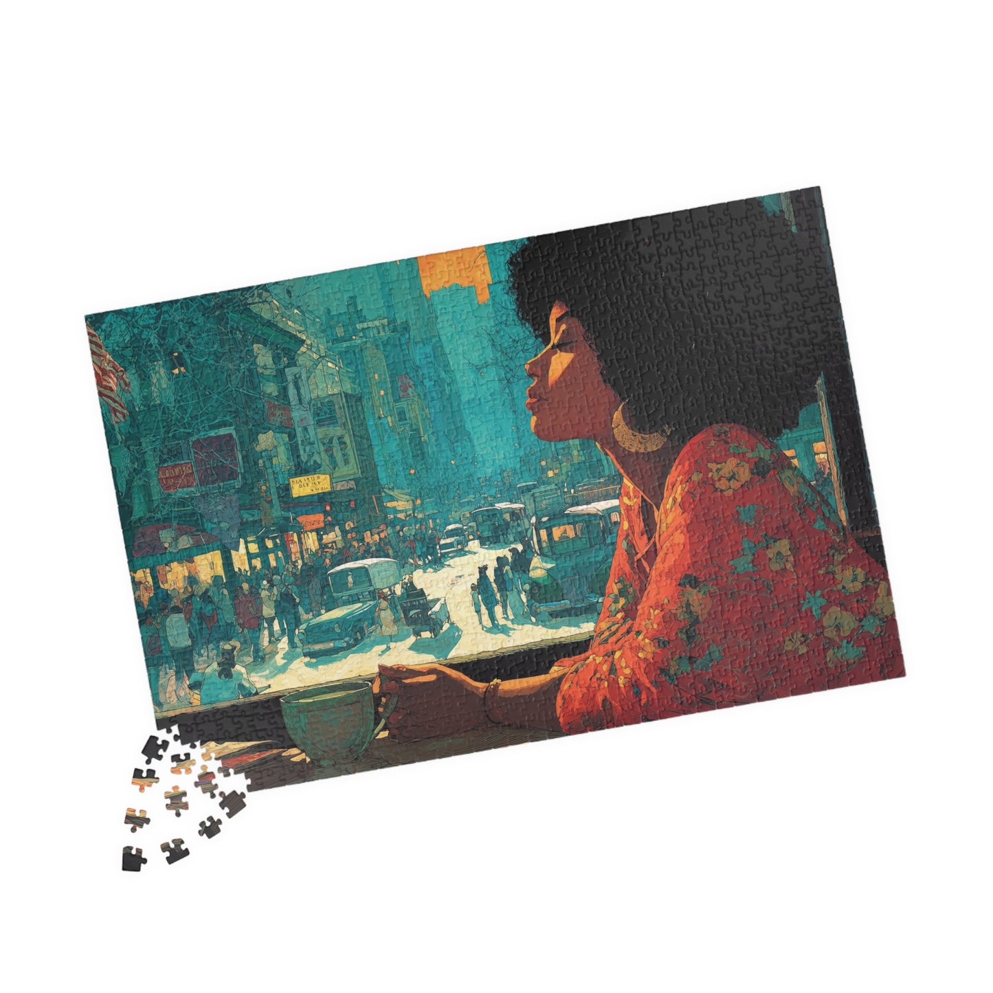 STILLNESS ABOVE THE CITY Puzzle