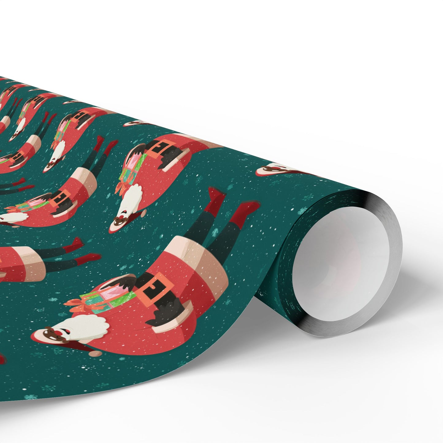 BLACK SANTA - Wrapping Paper