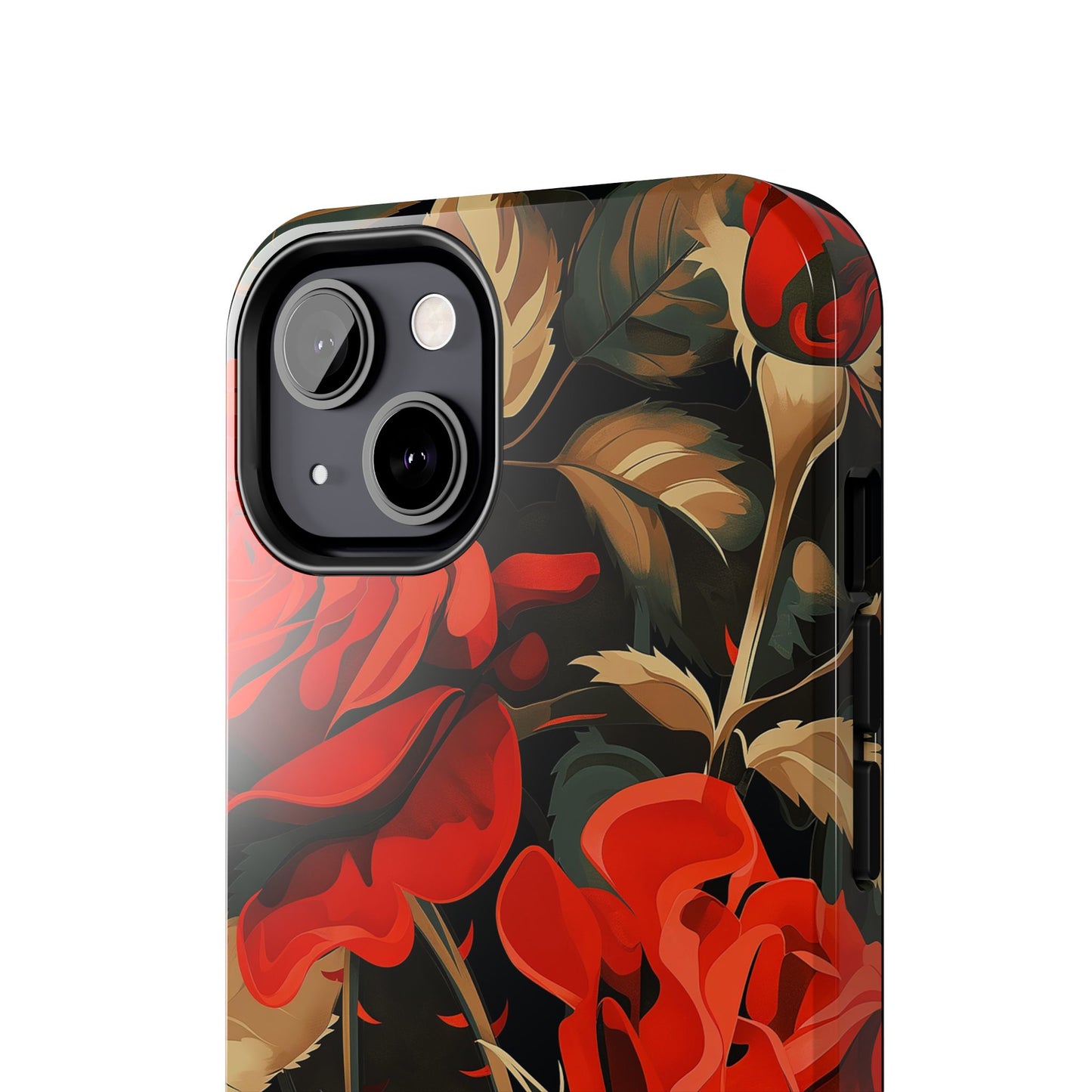 Rose Garden Tough Phone Case Protective Floral Cell Phone Cover