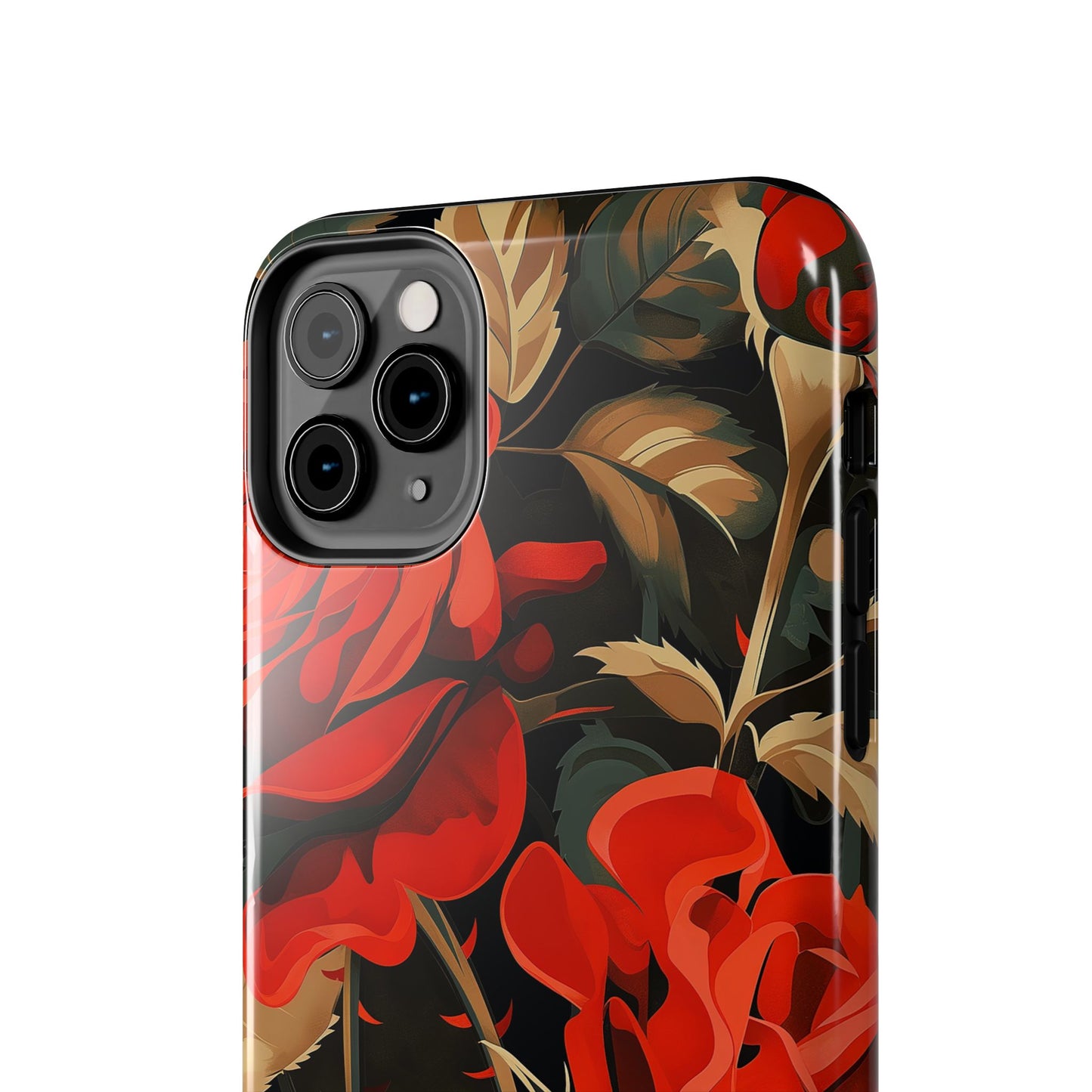 Rose Garden Tough Phone Case Protective Floral Cell Phone Cover