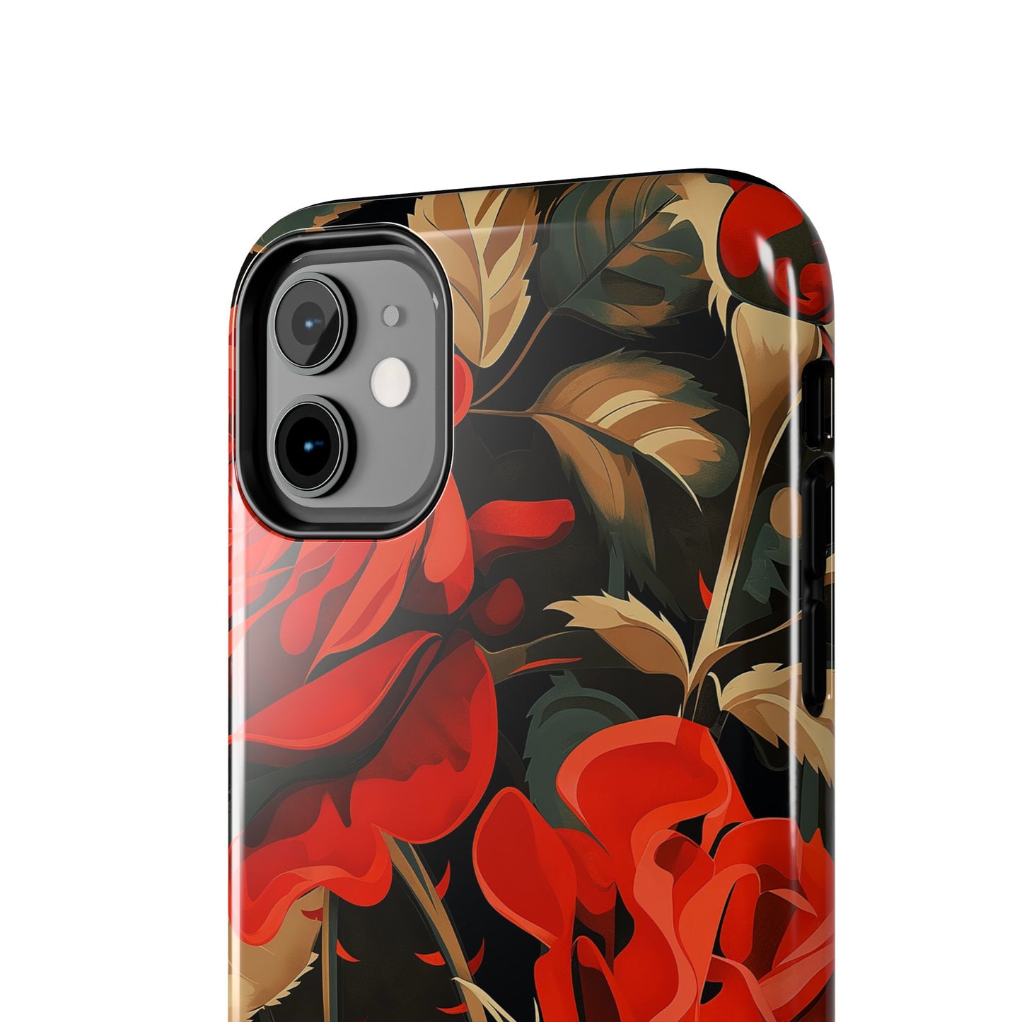 Rose Garden Tough Phone Case Protective Floral Cell Phone Cover