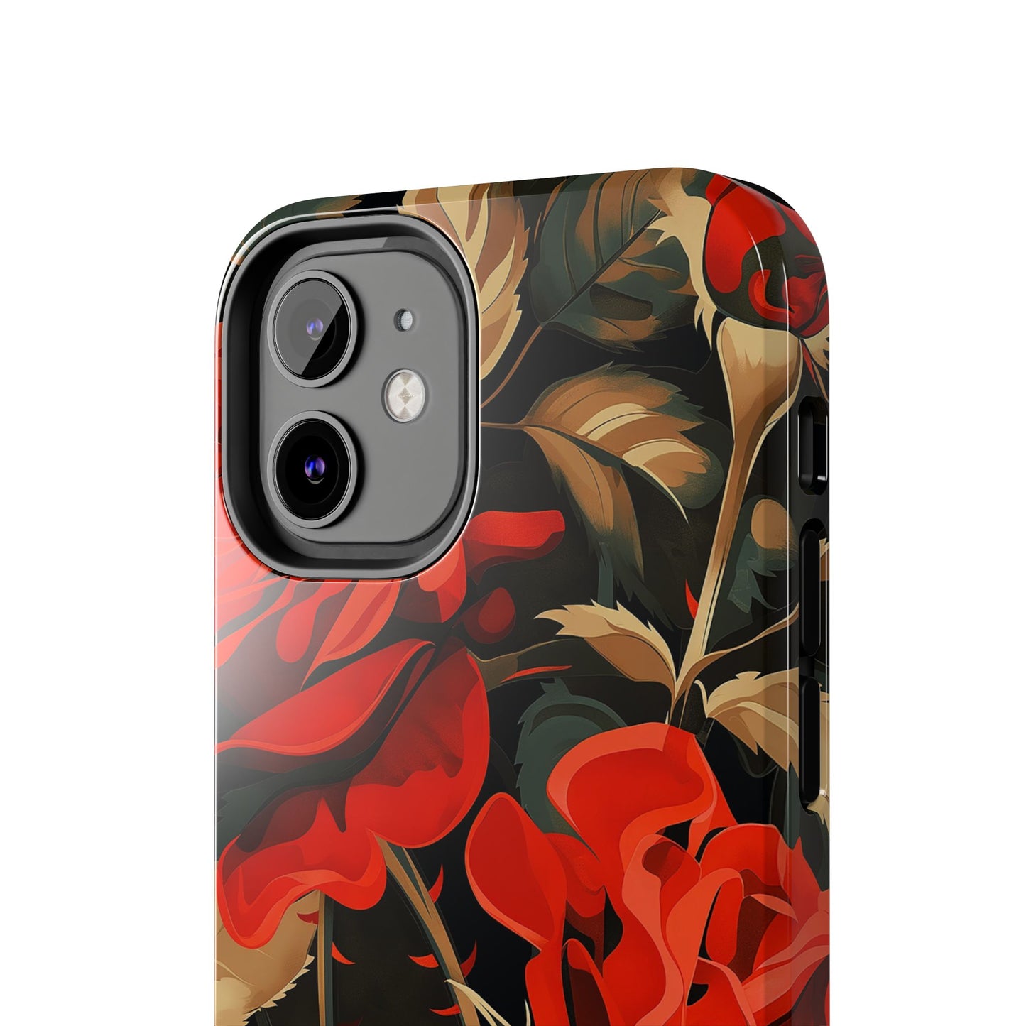 Rose Garden Tough Phone Case Protective Floral Cell Phone Cover