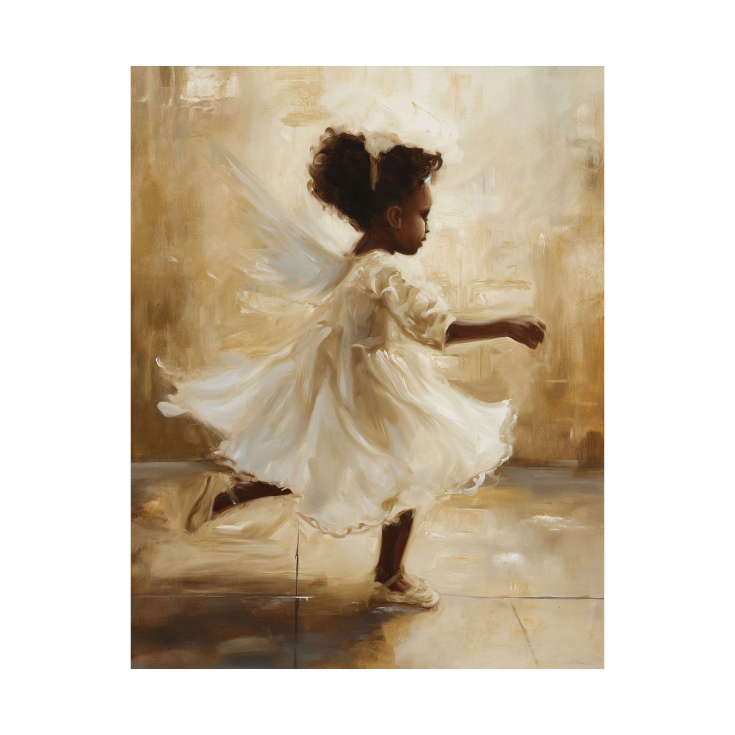 BLACK ANGEL RUNNING - Prints