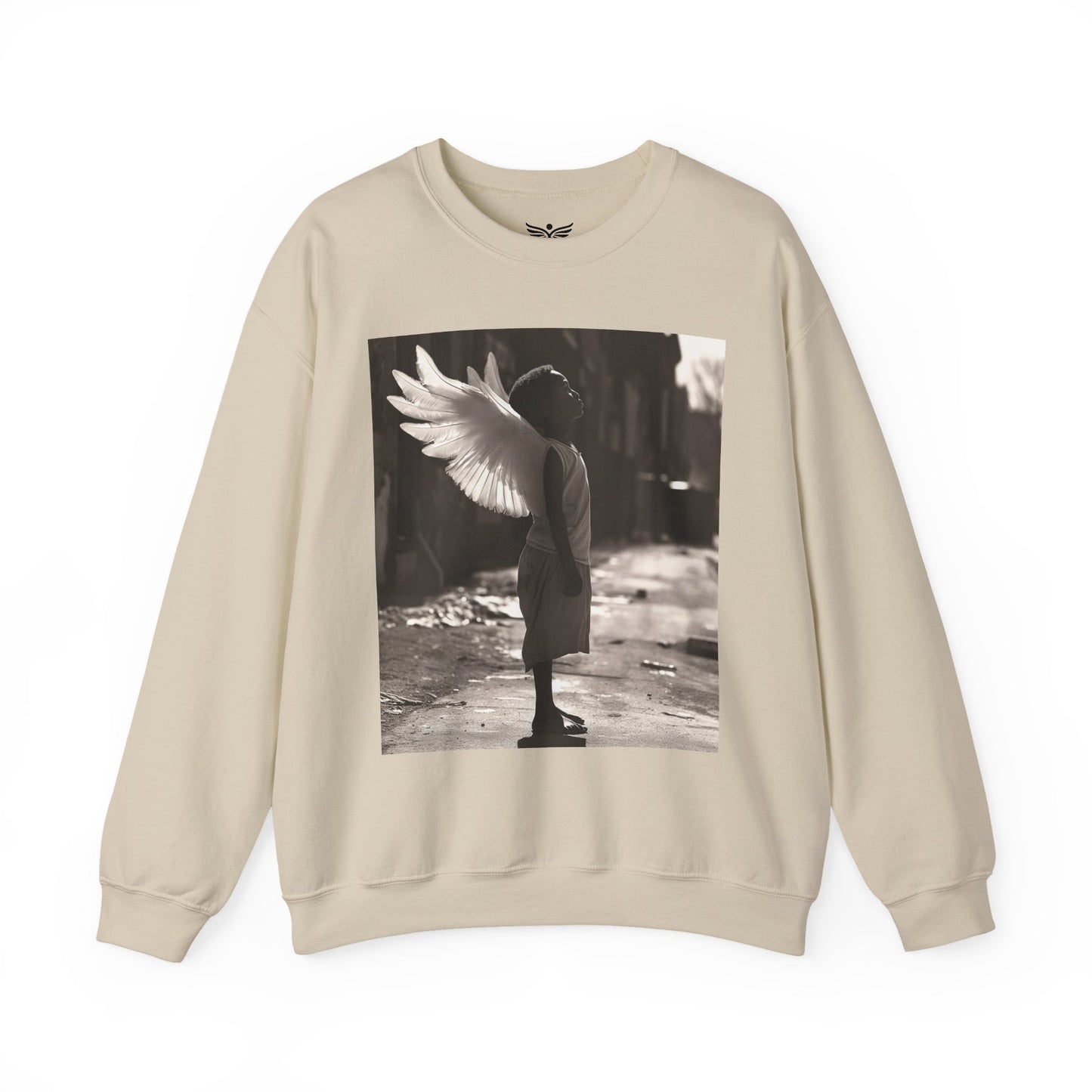 BLACK BOY ANGEL Graphic Sweatshirt