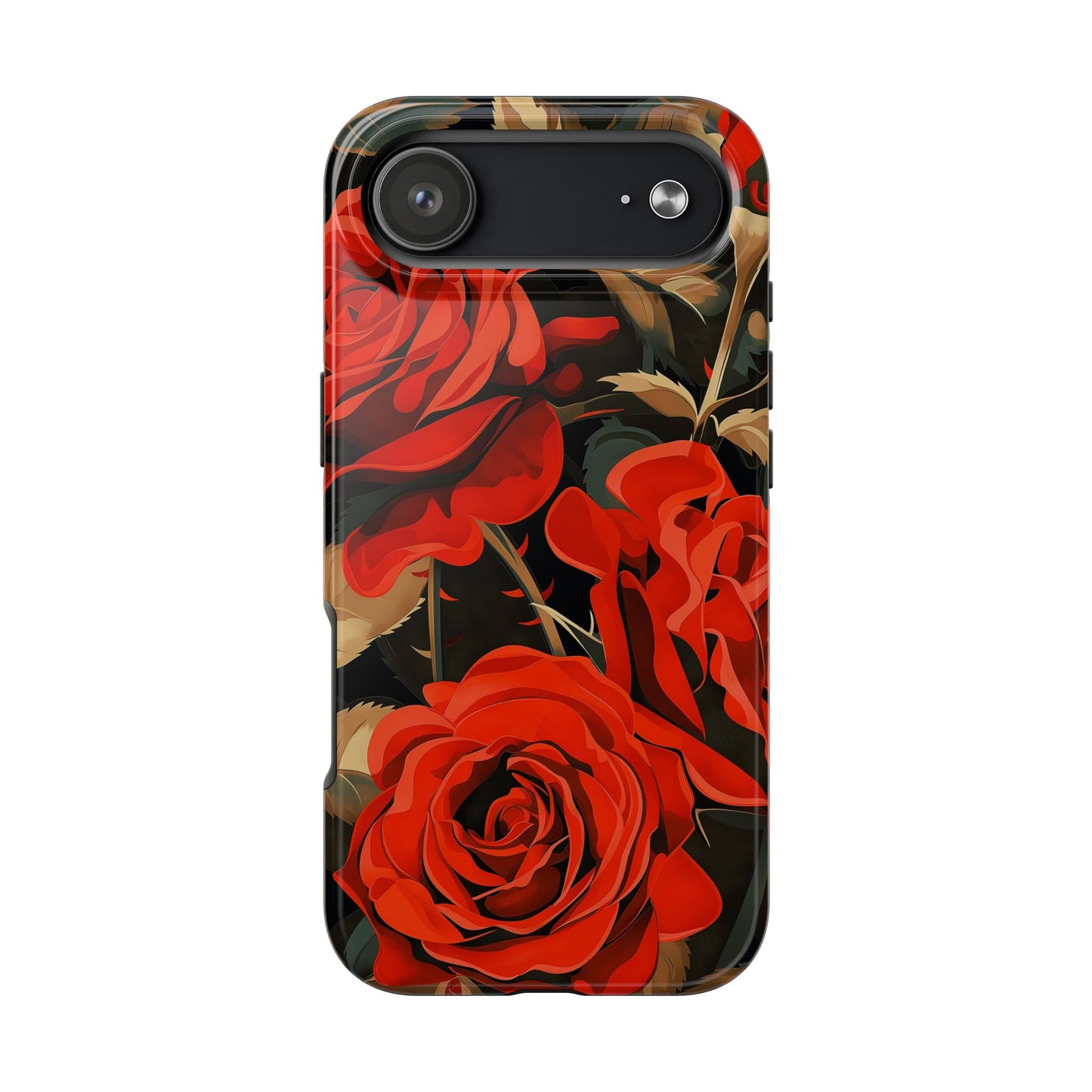 Rose Garden Tough Phone Case Protective Floral Cell Phone Cover