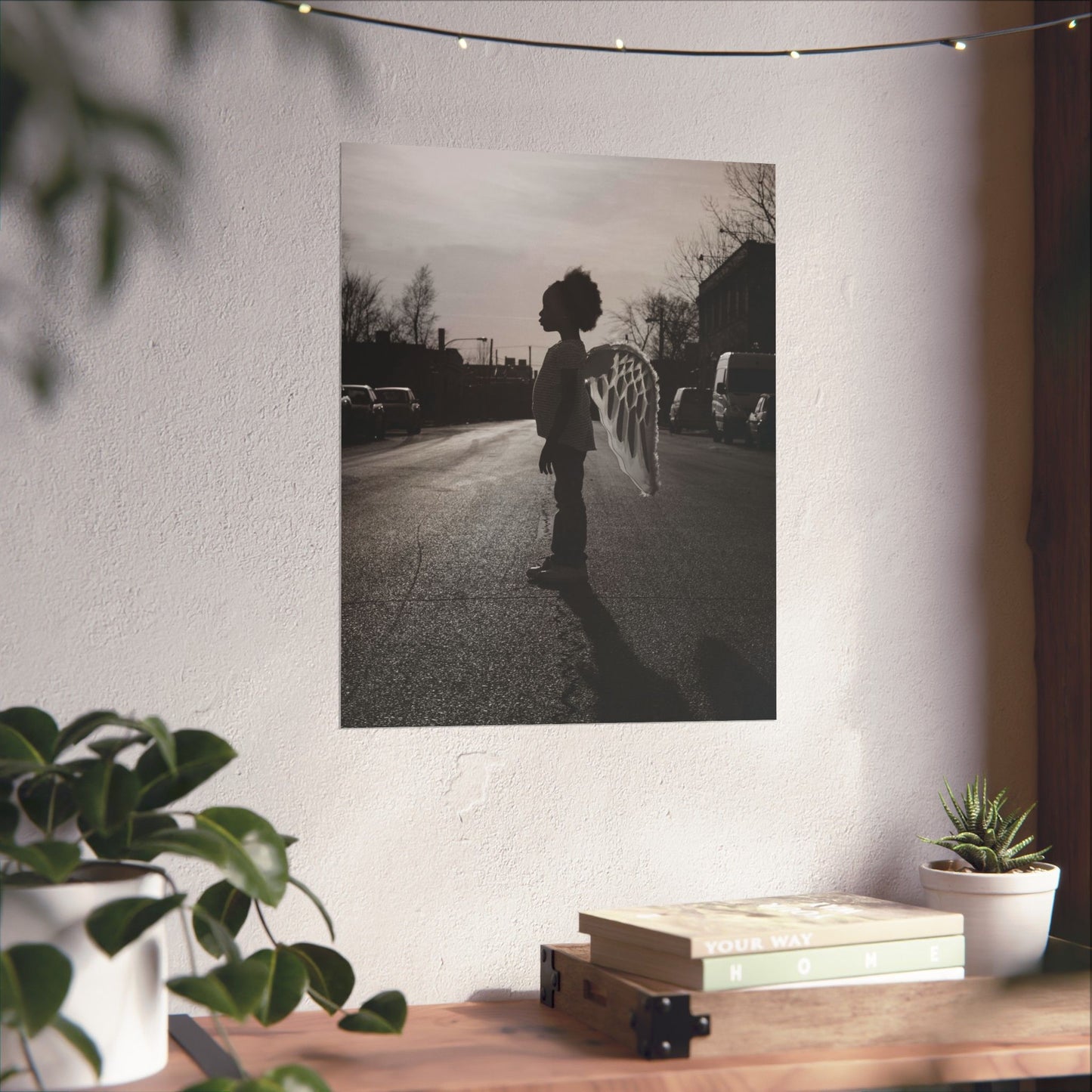 BLACK ANGEL Photography Print