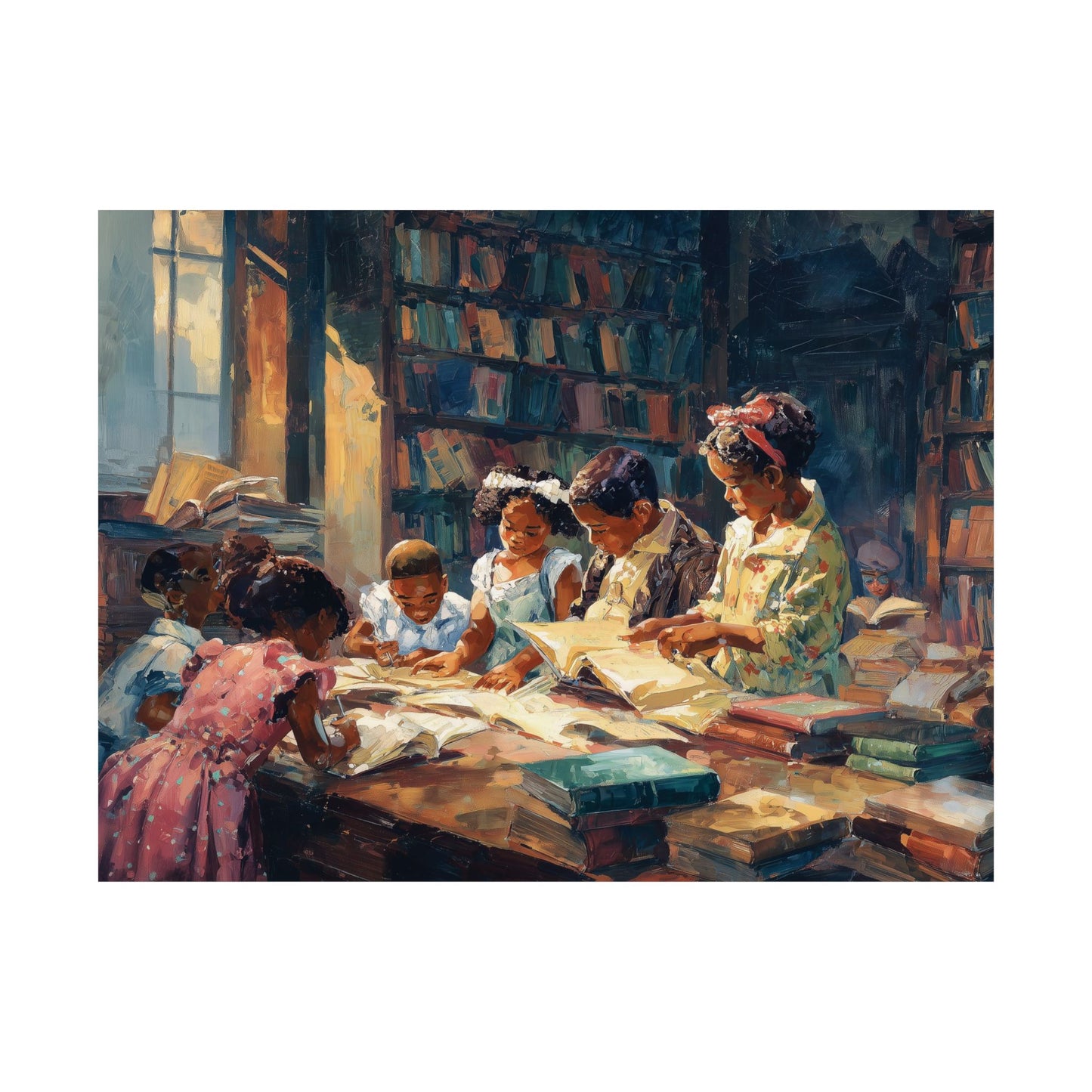 THE LIBRARY OF TOMRW - Prints