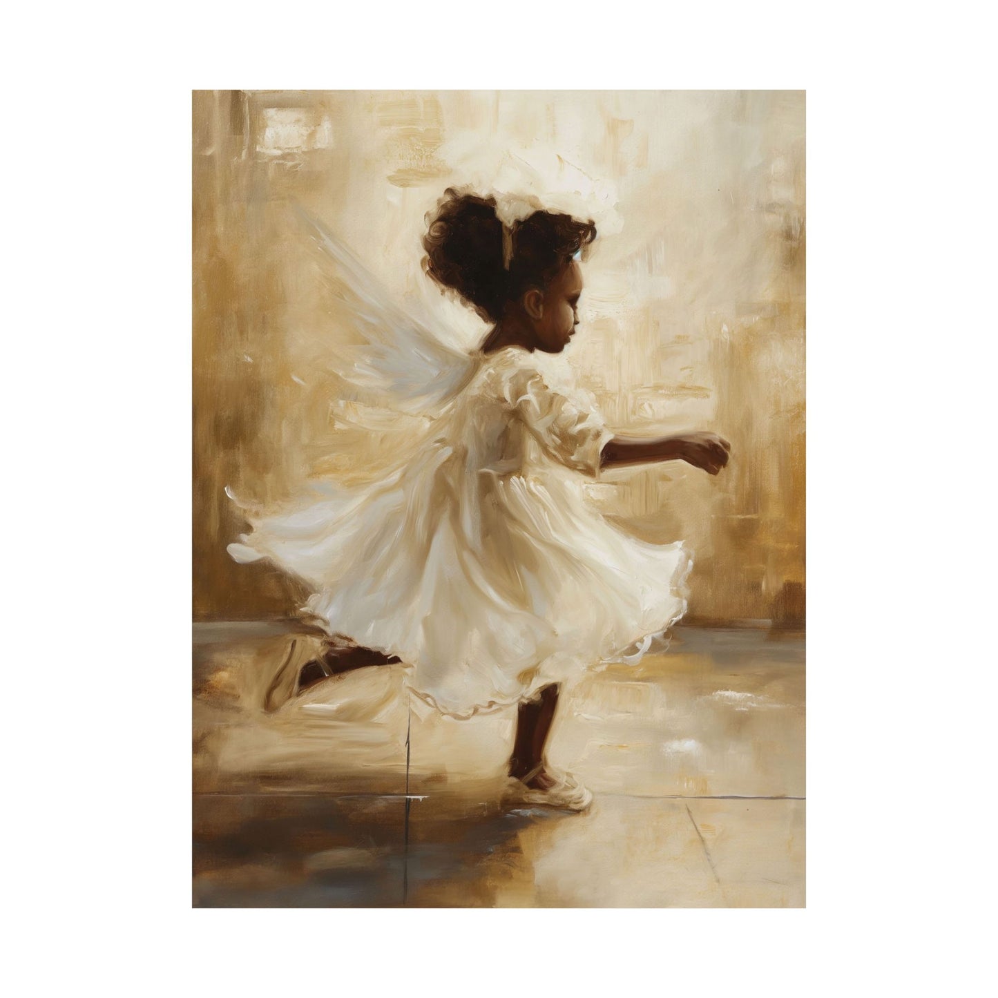 BLACK ANGEL RUNNING - Prints