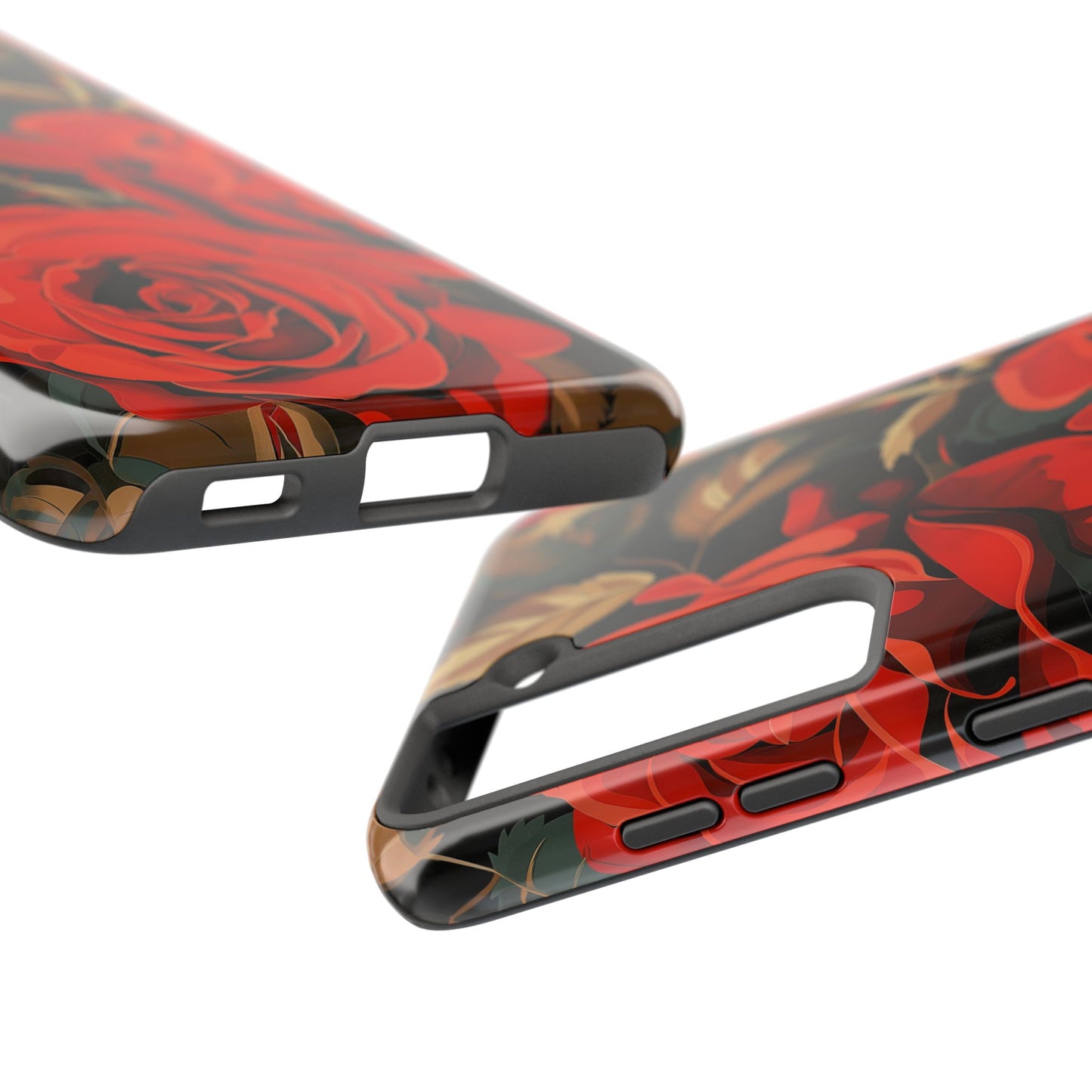 Rose Garden Tough Phone Case Protective Floral Cell Phone Cover