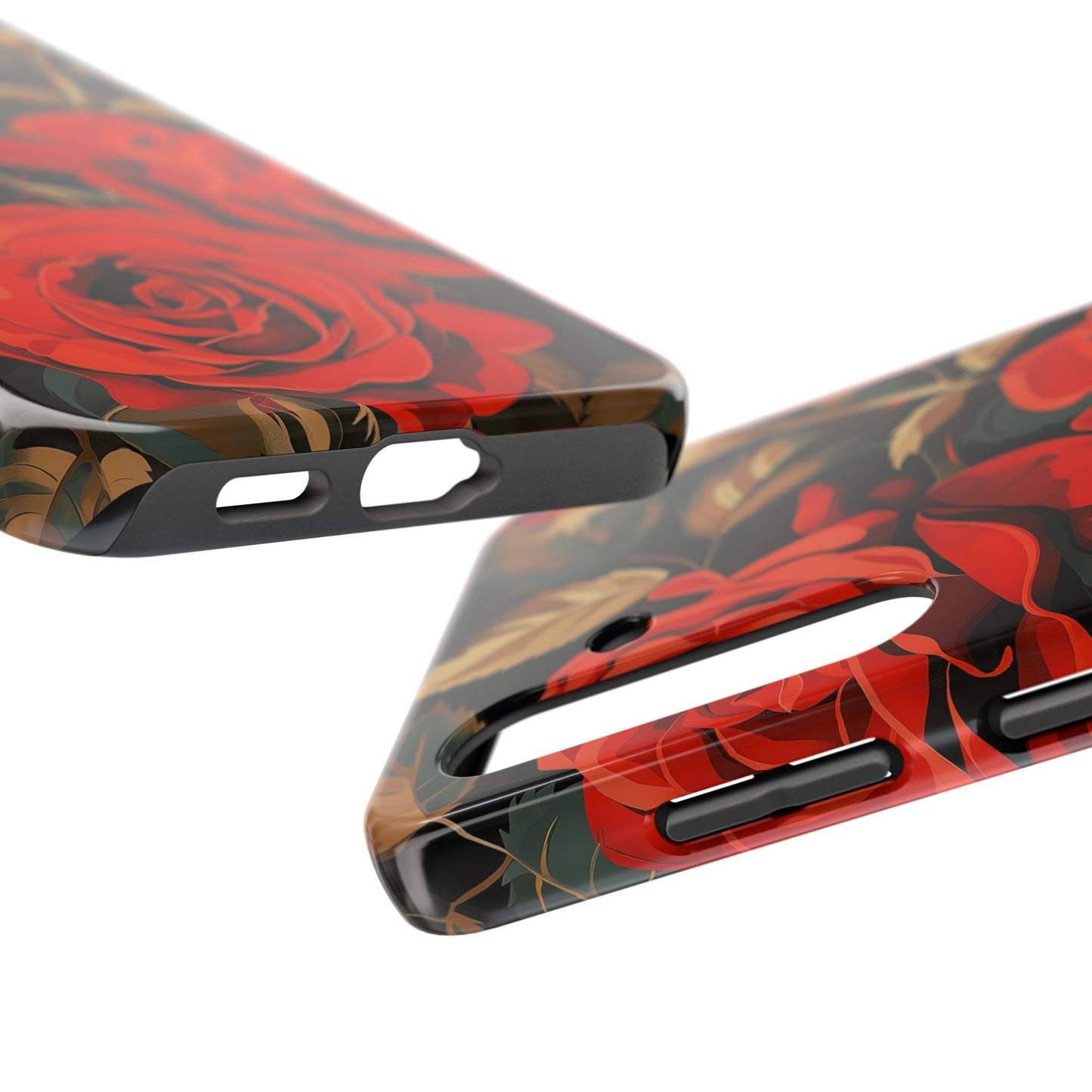 Rose Garden Tough Phone Case Protective Floral Cell Phone Cover