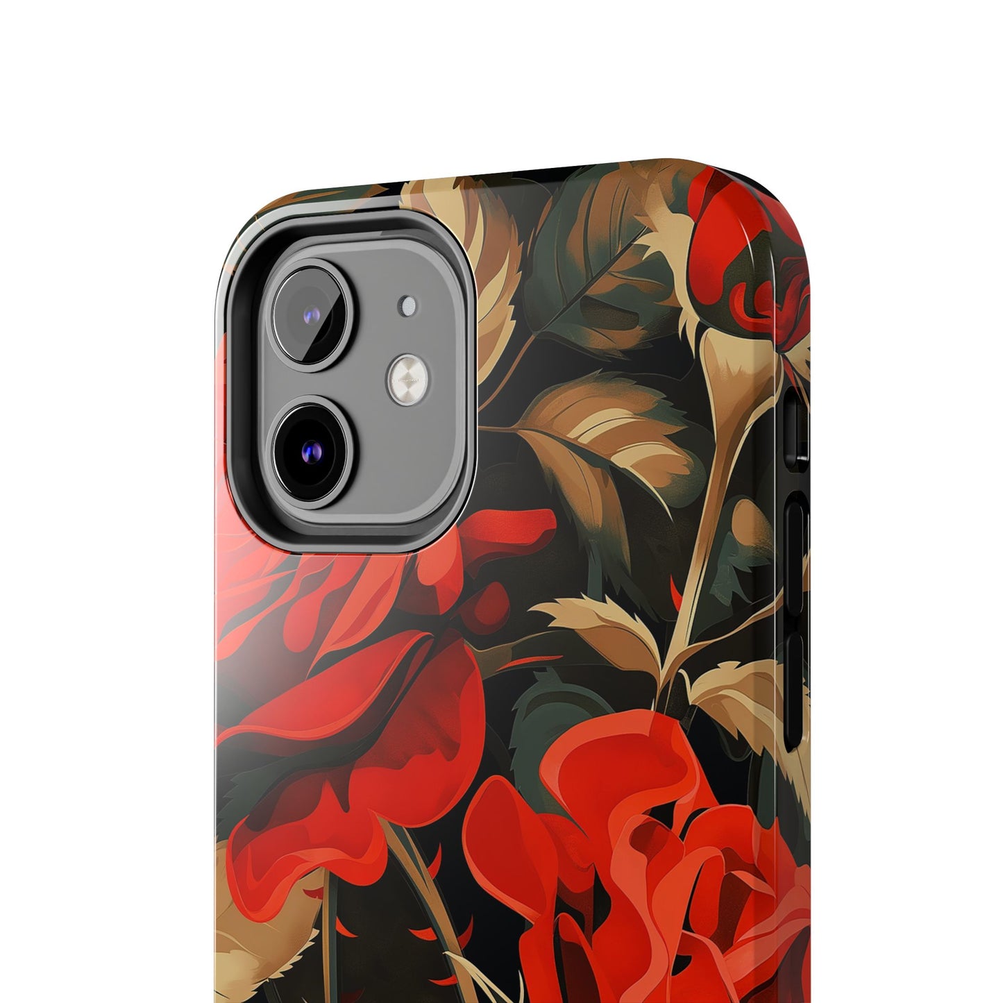 Rose Garden Tough Phone Case Protective Floral Cell Phone Cover
