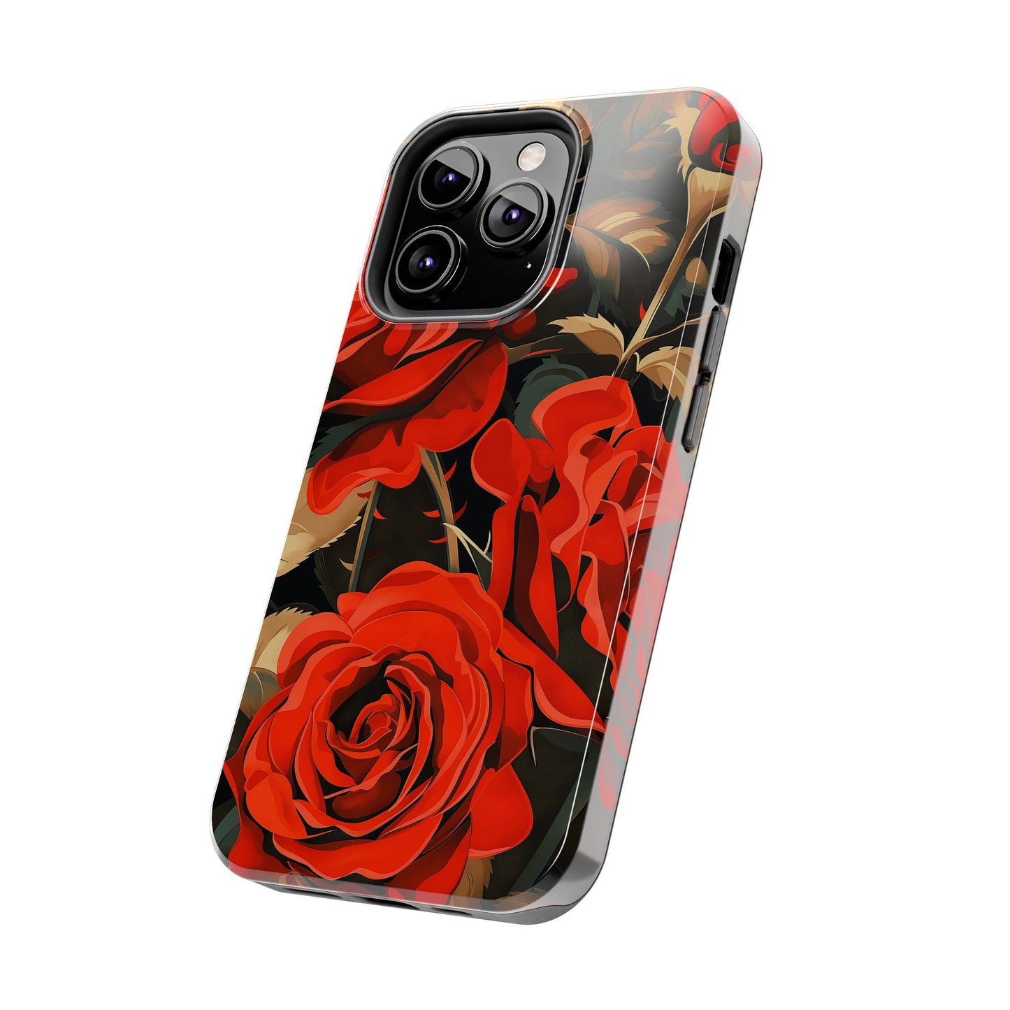 Rose Garden Tough Phone Case Protective Floral Cell Phone Cover