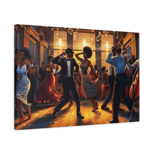 JAZZ & MOONLIGHT - Canvas